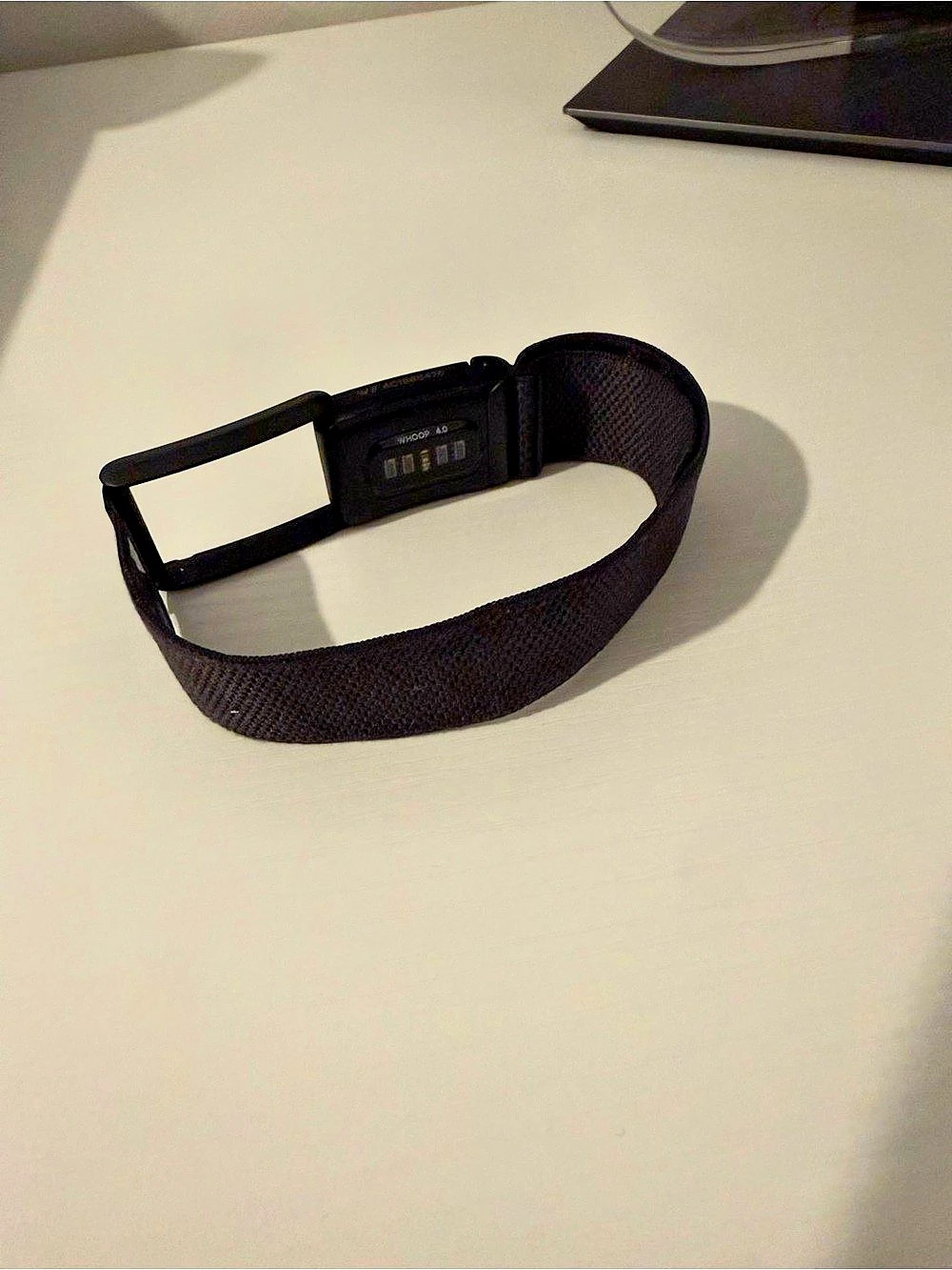 WHOOP 4.0 Fitness Tracker Black Wearable Wristband Like New